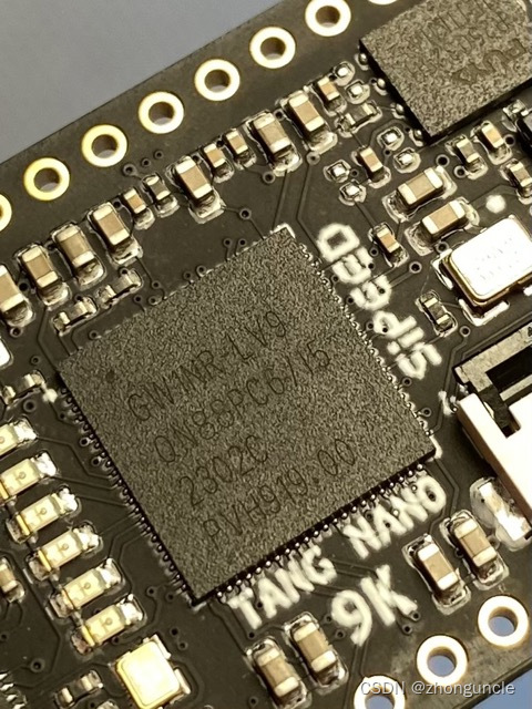 GW1NR-LV9QN88PC6/I5 in FPGA chip