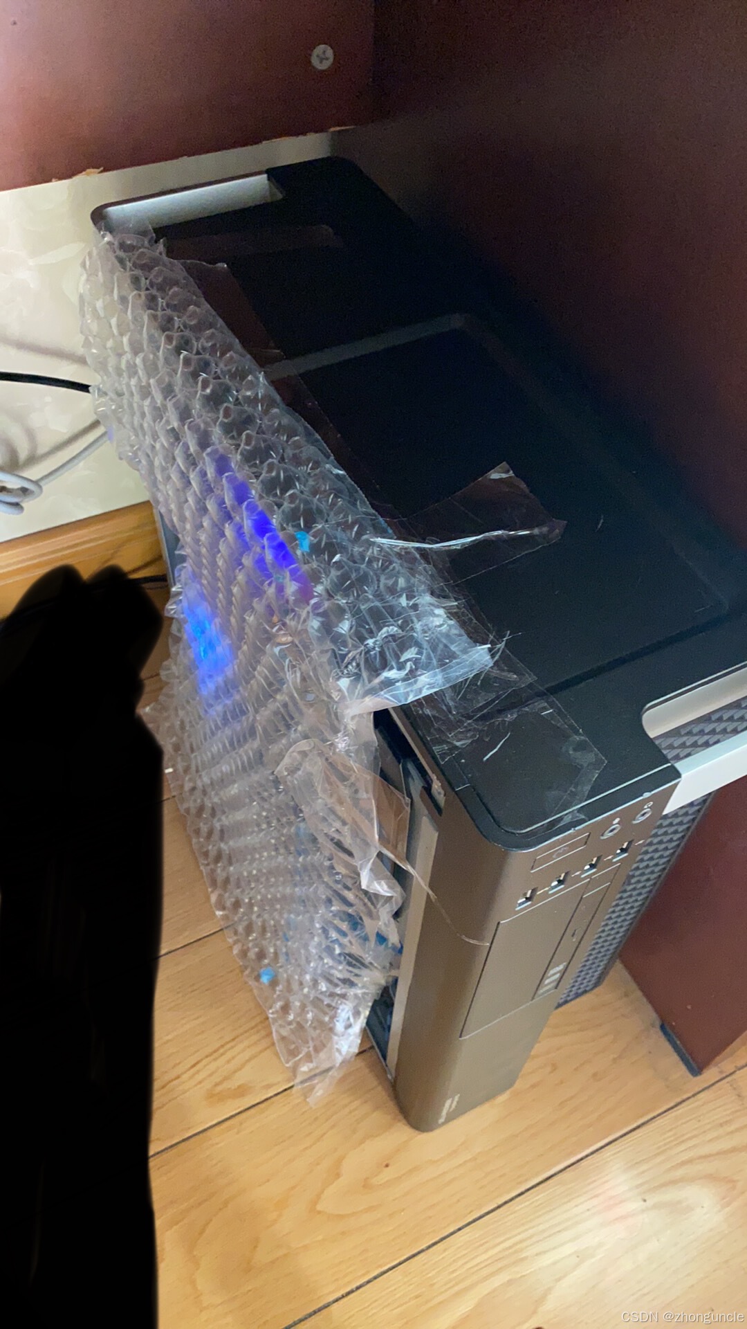 3060 12GB installed in Dell T5810 (vertical placement)