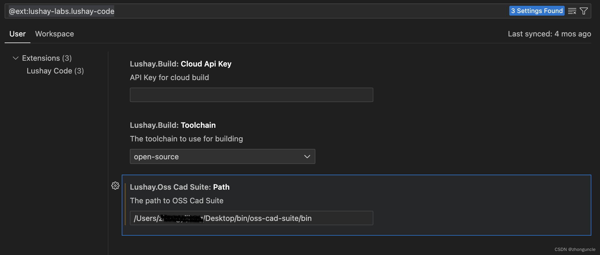 enter your OSS-CAD-Suite location into PATH